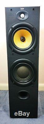 B&W DM603 S2 Front Loud Speakers Excellent Condition 3-Way Floor Standing