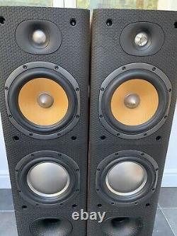 B&W DM603 S3 150W Bowers Wilkins Floor Standing Speakers Audiophile England made