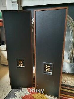 B&W DM620 Bowers Wilkins 150W Floor Standing Speakers Audiophile With Grills