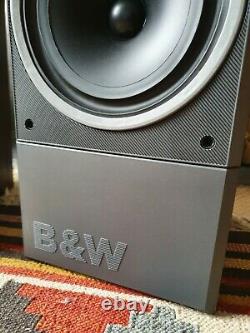 B&W DM620 Bowers Wilkins 150W Floor Standing Speakers Audiophile With Grills
