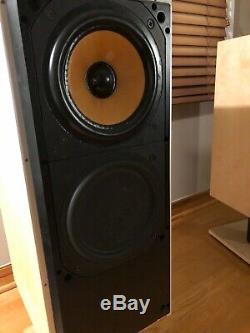 B&W Floor Stand Speakers DM7 Mk2 Rare