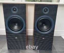 B&W Matrix 2 Bowers Wilkins Floor Standing Speakers Audiophile England Vintage