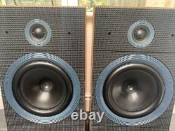 B&W Matrix 2 Bowers Wilkins Floor Standing Speakers Audiophile England Vintage