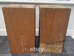 B&W Matrix 2 Bowers Wilkins Floor Standing Speakers Audiophile England Vintage