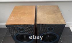 B&W Matrix 2 Bowers Wilkins Floor Standing Speakers Audiophile England Vintage