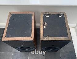 B&W Matrix 2 Bowers Wilkins Floor Standing Speakers Audiophile England Vintage