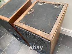 B&W Matrix 2 Bowers Wilkins Floor Standing Speakers Audiophile England Vintage