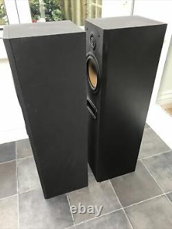 B&W P4 100W Bowers and Wilkins Floor Standing Speakers Audiophile England Made