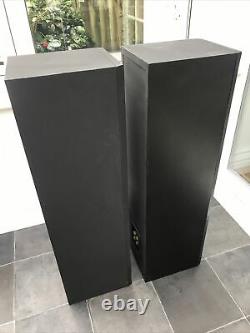 B&W P4 100W Bowers and Wilkins Floor Standing Speakers Audiophile England Made