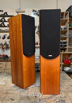 B&W P4 floor standing speakers. New ferrofluid