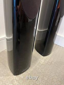 B&W XT4 Black 150W Bowers Wilkins Standing Speakers Audiophile England £1700