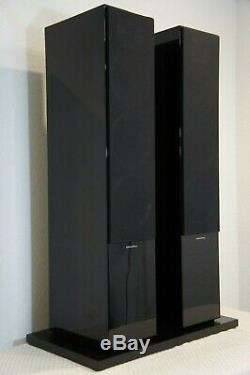 B&w-bowers And Wilkins Cm9 Floorstanding Speakers + Rubber Feet + Shipping Boxes