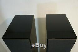 B&w-bowers And Wilkins Cm9 Floorstanding Speakers+spikes+original Shipping Boxes