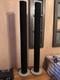 Bang & Olufsen BeoLab 6000 Active Floorstanding Speakers Pair Black + Stands B&O