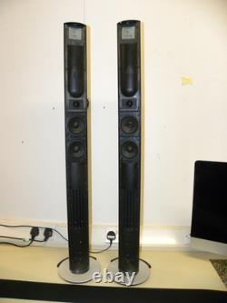 Bang & Olufsen BeoLab 6000 Active Floorstanding Speakers Piano Black Pair