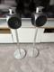 Bang Olufsen black beolab 3 speakers with floor stands