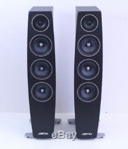 Beautiful Pair Jamo C97 3-Way Concert Series Floor Standing Speakers (Black)