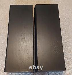 Black Wood KEF Q35.2 Stereo Floor Standing 2-Way Speakers 10-100w 8ohms Bi Wire