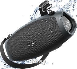 Bluetooth Speaker, (120W PEAK)70W IPX6 Waterproof Outdoor Wireless Loud Portable