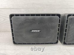Bose Roommate II Powered Speakers Vintage 1988 Tested & Working No Powers Supply