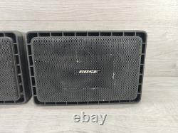 Bose Roommate II Powered Speakers Vintage 1988 Tested & Working No Powers Supply