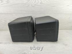 Bose Roommate II Powered Speakers Vintage 1988 Tested & Working No Powers Supply