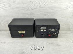 Bose Roommate II Powered Speakers Vintage 1988 Tested & Working No Powers Supply