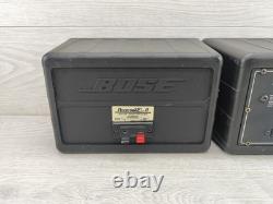 Bose Roommate II Powered Speakers Vintage 1988 Tested & Working No Powers Supply