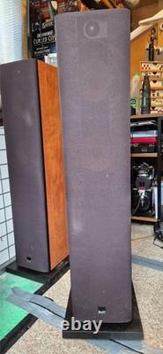 Bowers And Wilkins 683 Floor Standing Speakers In Calvados Wood Finish