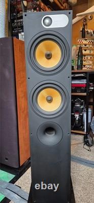 Bowers And Wilkins 683 Floor Standing Speakers In Calvados Wood Finish