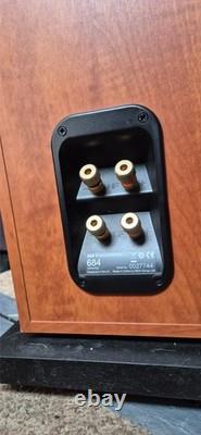 Bowers And Wilkins 683 Floor Standing Speakers In Calvados Wood Finish