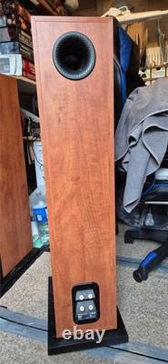 Bowers And Wilkins 683 Floor Standing Speakers In Calvados Wood Finish