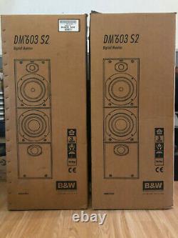 Bowers And Wilkins B&w Dm603 S2 Digital Monitor Floorstanding Bi-wire Speakers