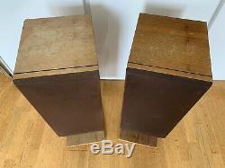 Bowers And Wilkins DM14 Vintage Floorstanding Hifi Speakers Made In England