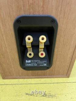 Bowers And Wilkinson's DM 603 S3 Floor Standing Speakers In Mint Condition