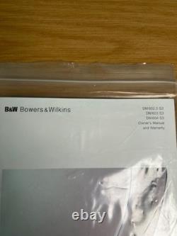 Bowers And Wilkinson's DM 603 S3 Floor Standing Speakers In Mint Condition
