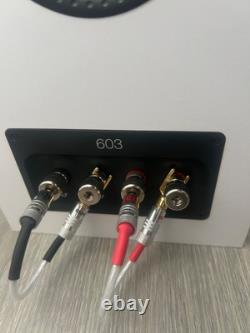 Bowers & Wilkins 603 S3 Floorstanding Speakers (Pair) in white