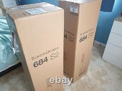 Bowers & Wilkins 684 S2 BLACK FLOORING STANDING SPEAKERS