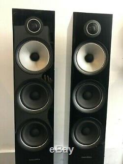 Bowers & Wilkins 704 S2 Gloss Black Pair of Floorstanding Speakers, Used