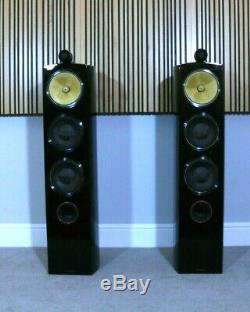 Bowers & Wilkins 804D2 Diamond Floor Standing Speakers / Black Gloss