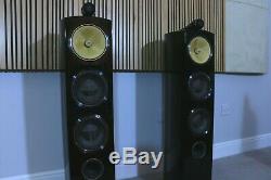 Bowers & Wilkins 804D2 Diamond Floor Standing Speakers / Black Gloss