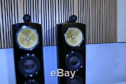 Bowers & Wilkins 804D2 Diamond Floor Standing Speakers / Black Gloss