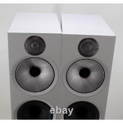 Bowers & Wilkins B&W 603 S3 Speakers White Floorstanding 3-way Tall PX Boxed