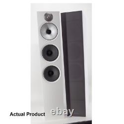 Bowers & Wilkins B&W 603 S3 Speakers White Floorstanding 3-way Tall PX Boxed
