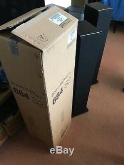 Bowers & Wilkins (B&W) 684 S2 Floorstanding Speakers. Mint condition. A+