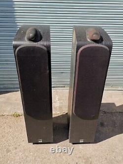 Bowers & Wilkins B&W 704 Vintage Hifi Floorstanding Speakers Audiophile Black