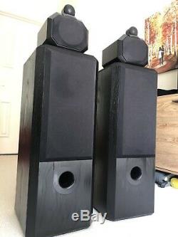 Bowers & Wilkins B&W 802 S3 Matrix Floorstanding Speakers Black Ash