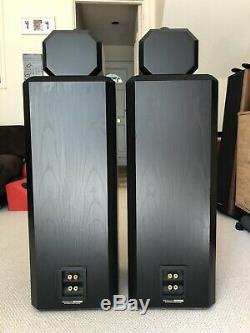Bowers & Wilkins B&W 802 S3 Matrix Floorstanding Speakers Black Ash
