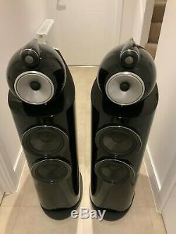 Bowers & Wilkins B&W 803 D3 Gloss Black Floorstanding Speakers Pair