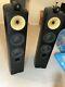 Bowers & Wilkins B&W 804S Floorstanding Speakers Black Ash Immaculate Condition